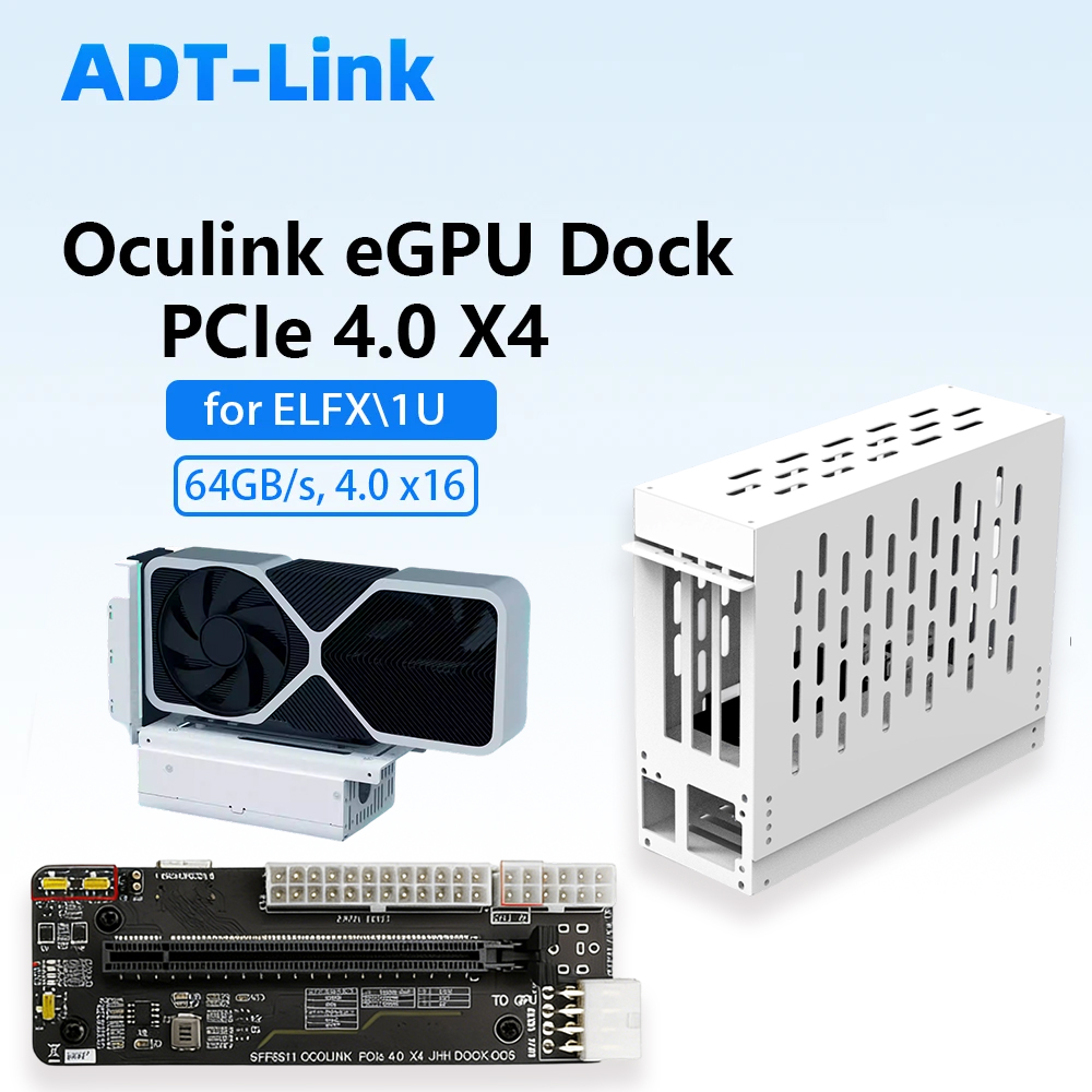 External Gpu Dock Pcie 4.0 Oculink - Dock Kartu Grafis Oculink eGPU untuk