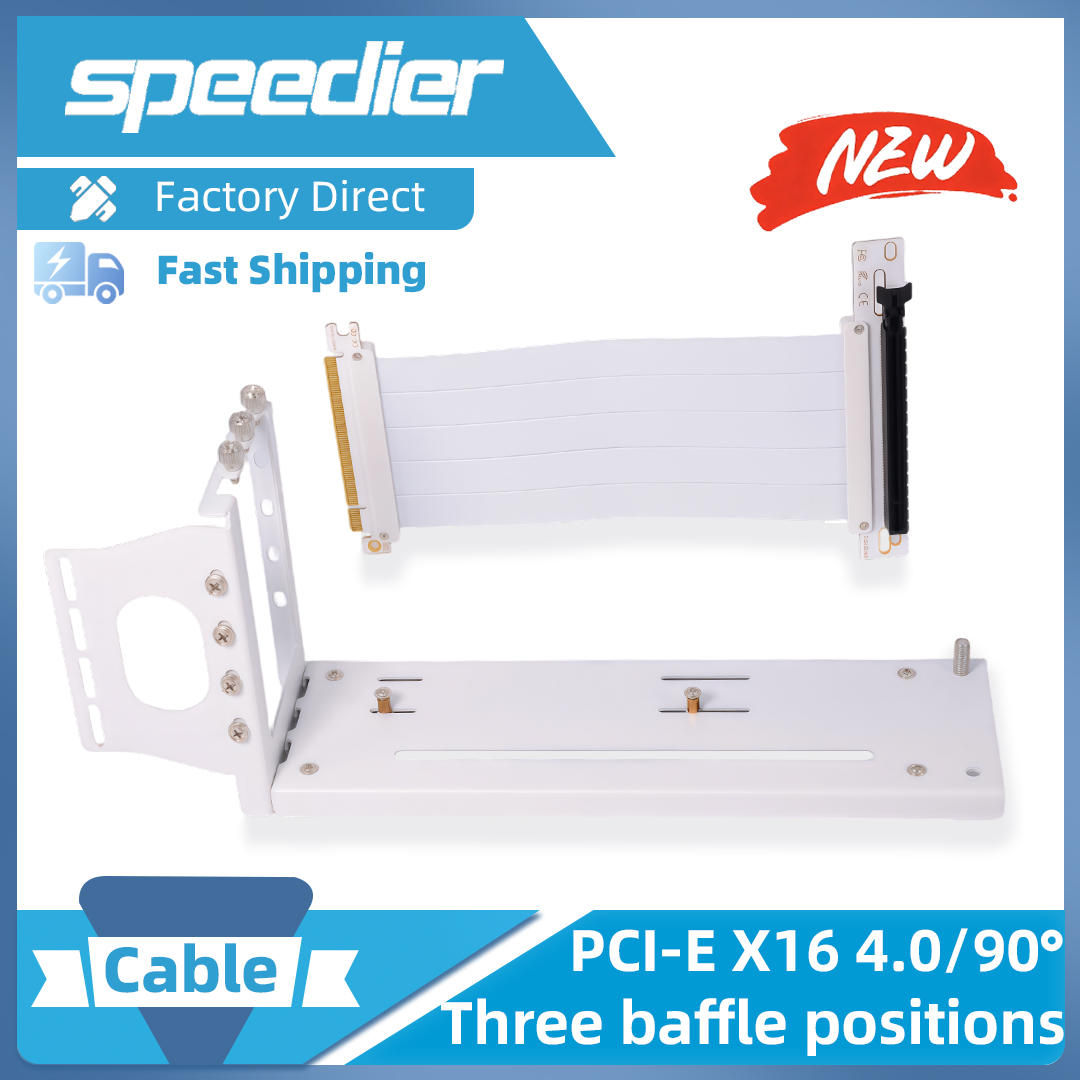 Pcie 4.0 X16 Riser Cable 90 Degree - Kabel Ekstensi Kartu Grafis Riser PCI-E