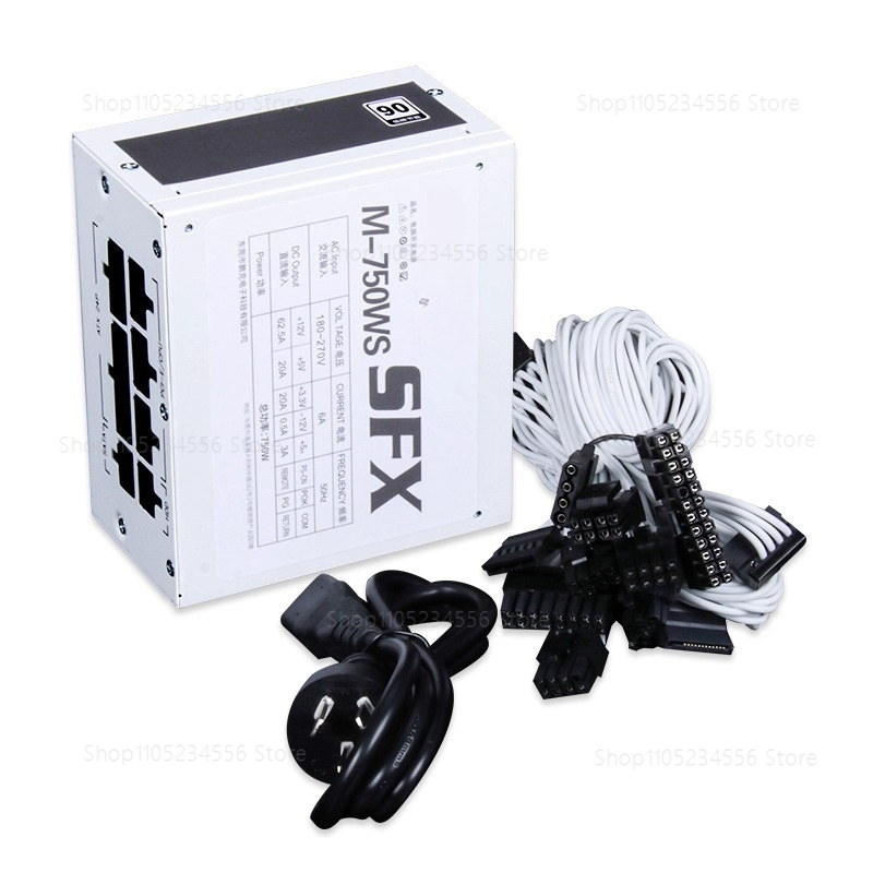Sfx Power Supply 850W Gold - SFX full module putih bersih 750W