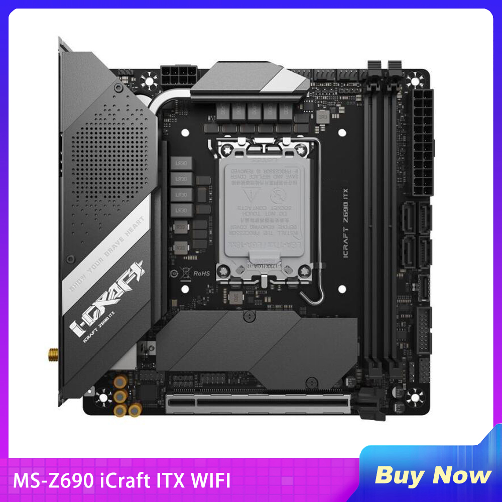 Lga 1700 Ddr5 Itx Motherboard - Motherboard Desktop MS-Z690 iCraft ITX WIFI