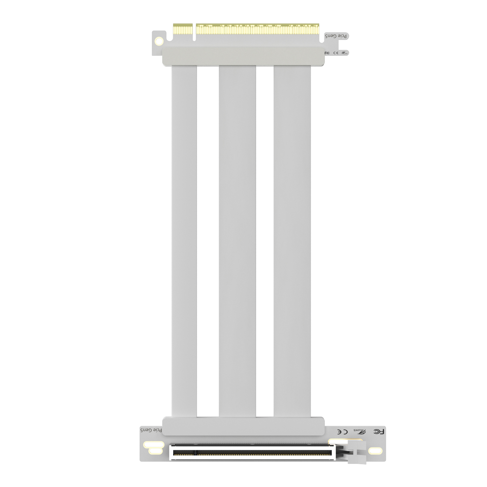 Pcie 4.0 X16 Riser Cable 90 Degree - Kabel Riser PCIE 5.0, Kompatibel dengan