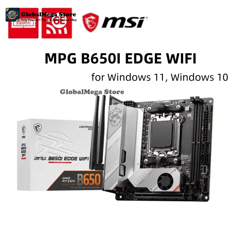 B650 Itx Motherboard Wifi - Motherboard Baru MPG B650I EDGE WIFI