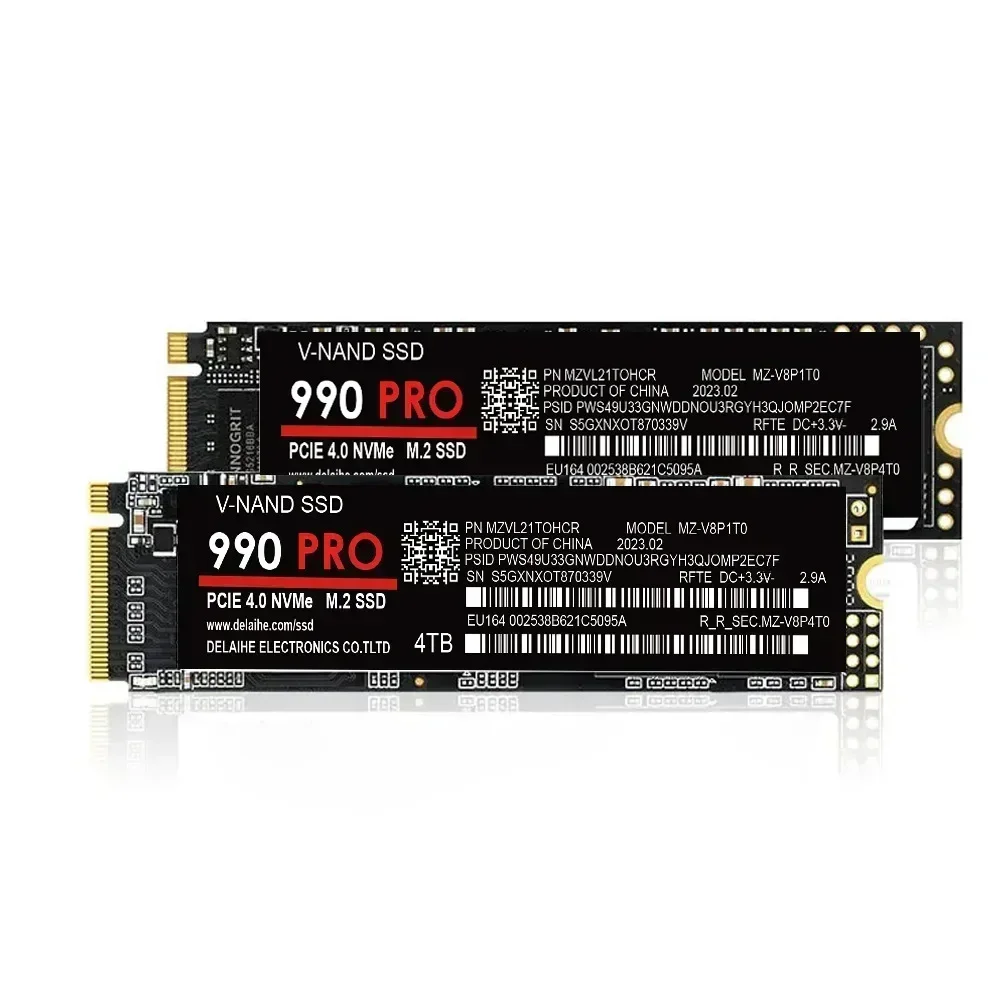M.2 Nvme 4Tb Pcie 4.0 Ssd - SSD Internal High Speed 990 PRO