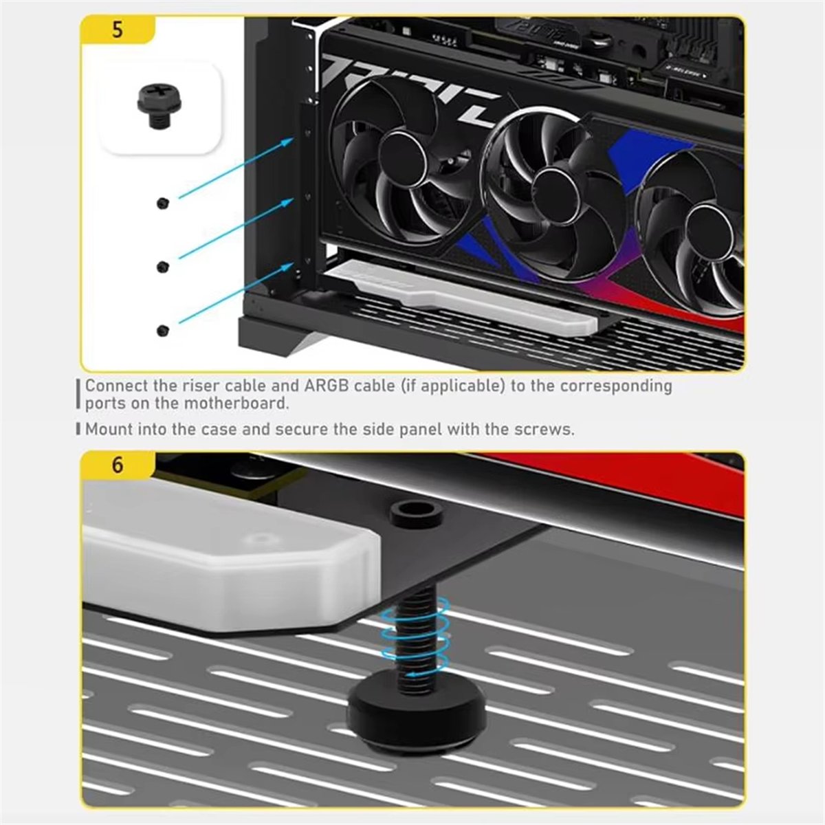 L77A Braket Pemasangan GPU Ver - Pcie 4.0 X16 Riser Cable 90 Degree ulasan dan harga