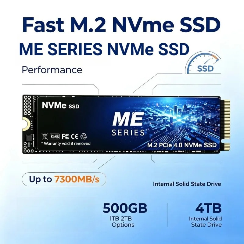 SSD NVMe ME SERIES Baru M.2 PC - M.2 Nvme 4Tb Pcie 4.0 Ssd ulasan dan harga