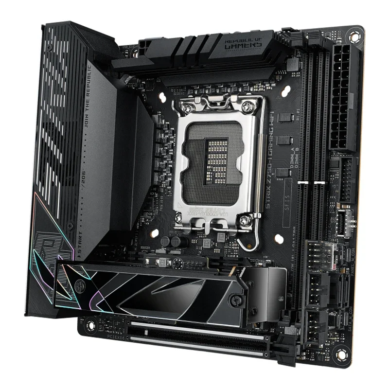 ASUS ROG STRIX Z790-I GAMING W - Lga 1700 Ddr5 Itx Motherboard ulasan dan harga