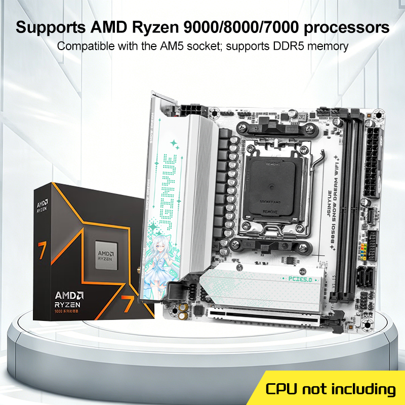 JGINYUE B850I SNOW DREAM WIFI  - B650 Itx Motherboard Wifi ulasan dan harga