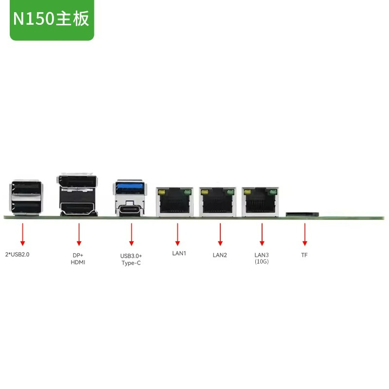 Host NAS N150, motherboard SAT - Nas Motherboard N100 6 Sata ulasan dan harga
