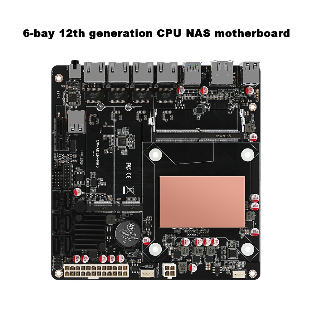 Motherboard NAS N100/N150 6 Ba - Nas Motherboard N100 6 Sata ulasan dan harga