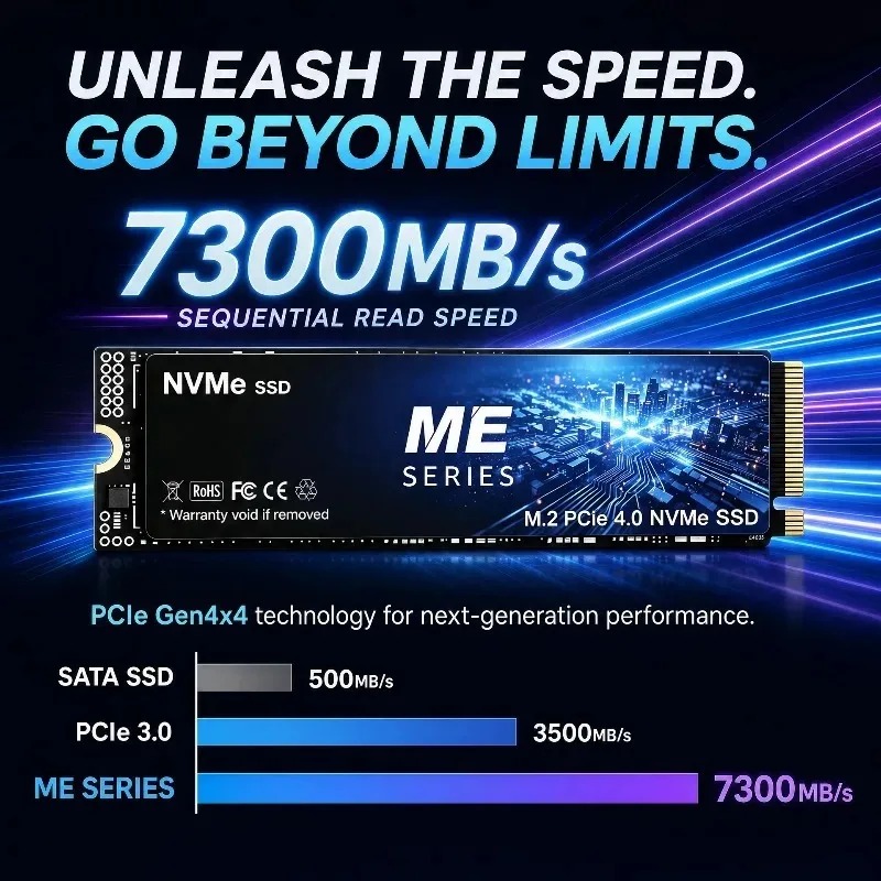 ME 500GB-4TB SSD M.2 NVMe Inte - M.2 Nvme 4Tb Pcie 4.0 Ssd ulasan dan harga