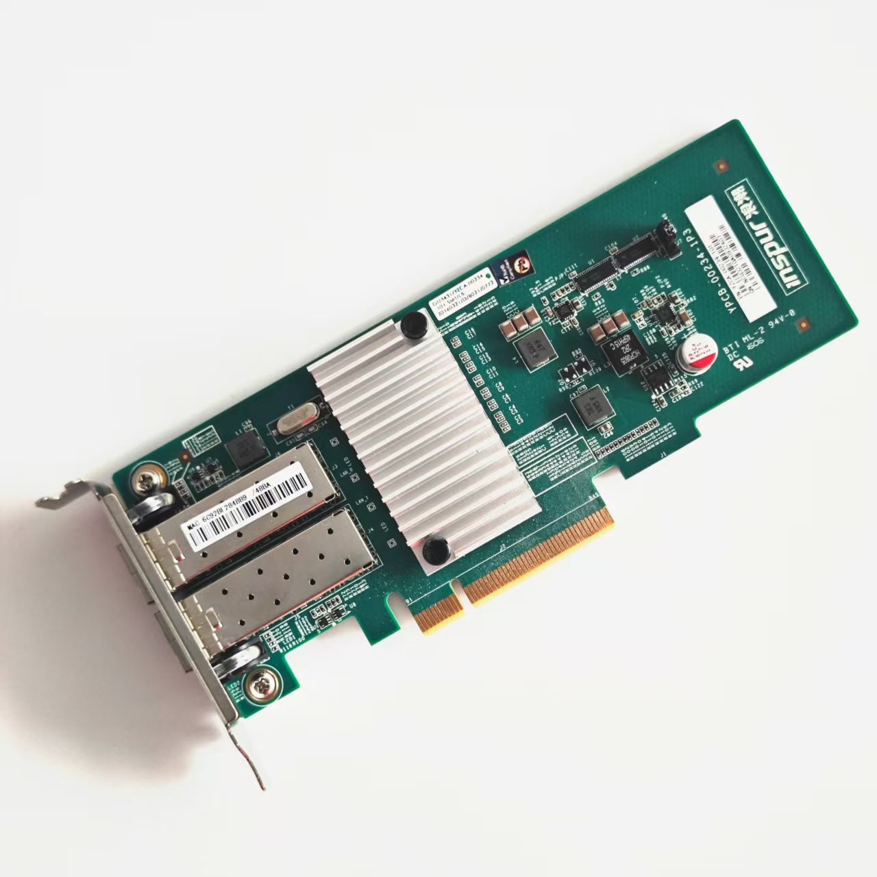 NIC Kartu Jaringan 10Gb SFP+ P - 10Gb Sfp+ Pcie Network Card Dual Port ulasan dan harga