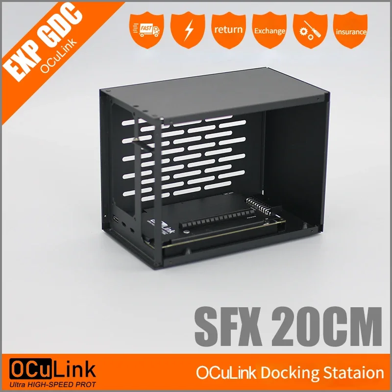Casing aluminium OCuP4v2 OCuLi - External Gpu Dock Pcie 4.0 Oculink ulasan dan harga