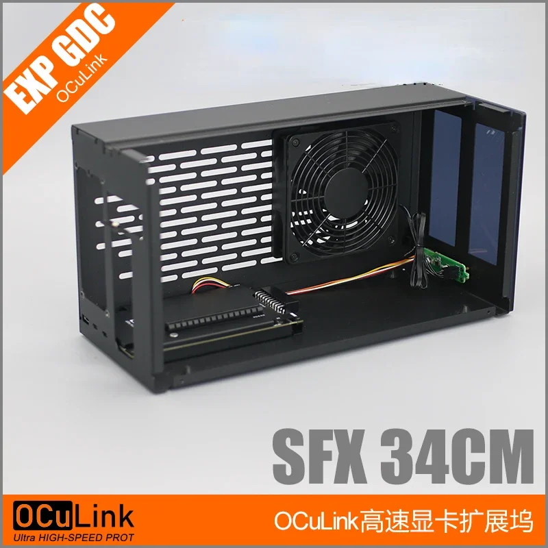 Casing aluminium OCuP4v2 OCuLi - External Gpu Dock Pcie 4.0 Oculink ulasan dan harga