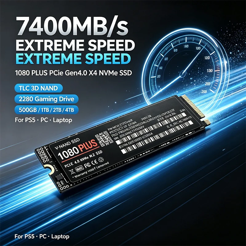 SSD Gaming M.2 NVMe 1080 PLUS  - M.2 Nvme 4Tb Pcie 4.0 Ssd ulasan dan harga