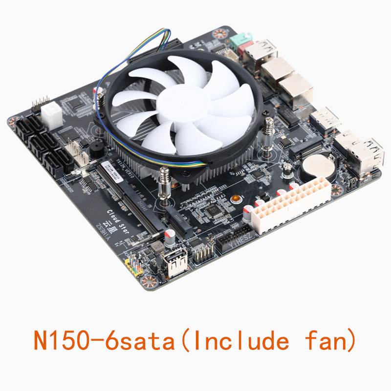 Motherboard NAS DDR4 N100/N150 - Nas Motherboard N100 6 Sata ulasan dan harga