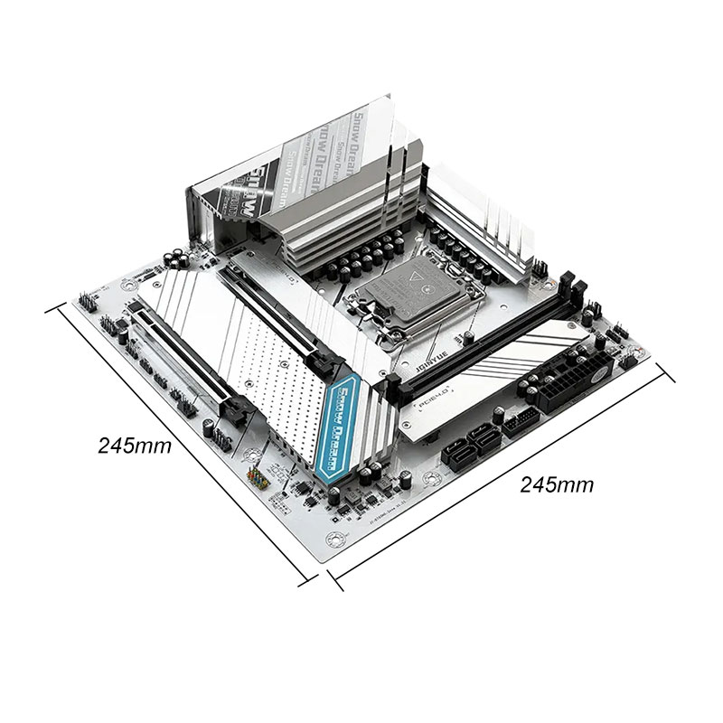 JGINYUE B760i DDR5 Mini Itx Ko - Lga 1700 Ddr5 Itx Motherboard ulasan dan harga