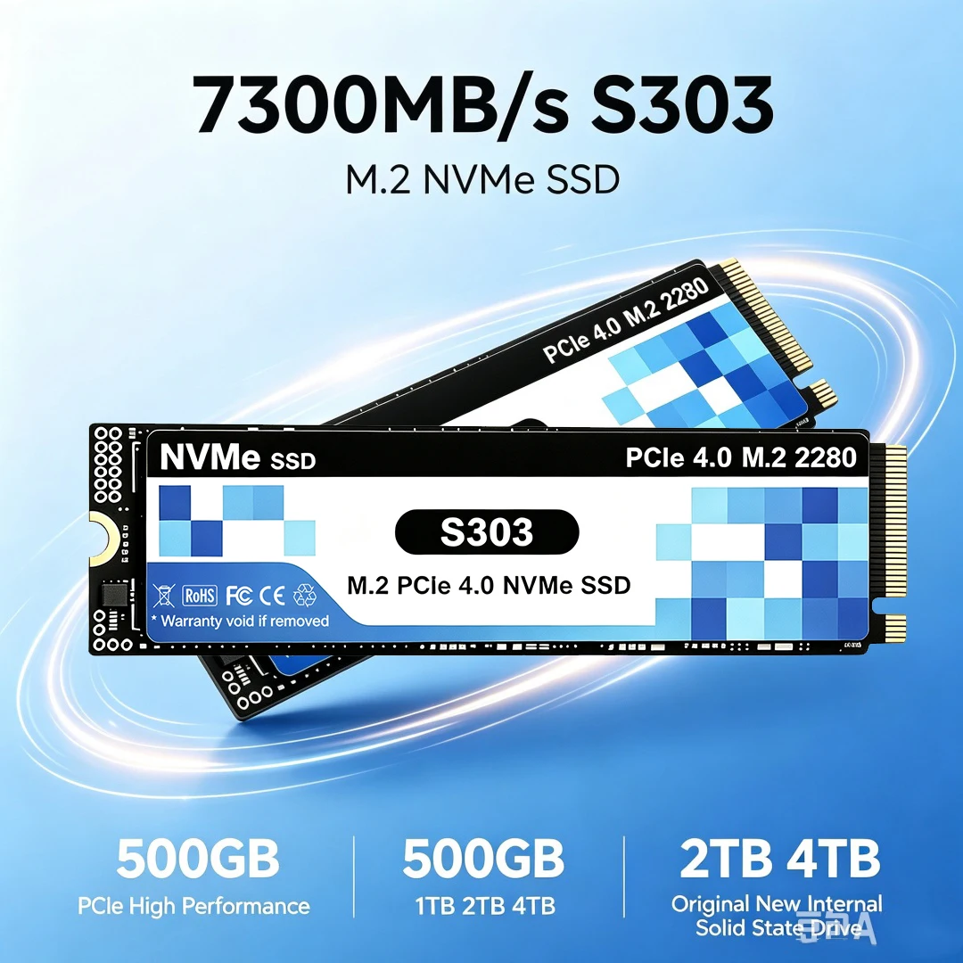 SSD M.2 S303 Original Baru 202 - M.2 Nvme 4Tb Pcie 4.0 Ssd ulasan dan harga