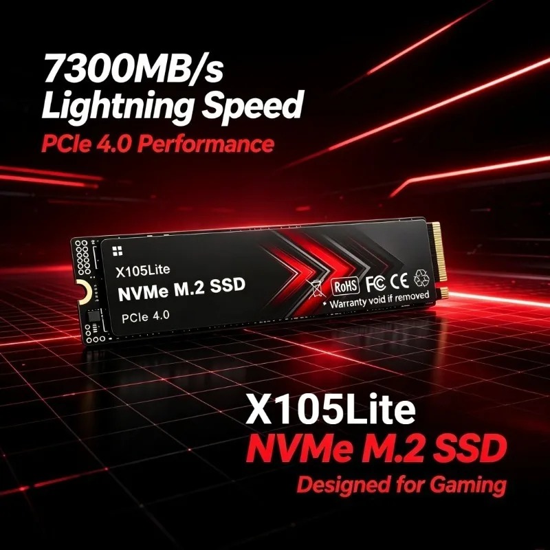 X105Lite 500GB-4TB SSD NVMe M. - M.2 Nvme 4Tb Pcie 4.0 Ssd ulasan dan harga