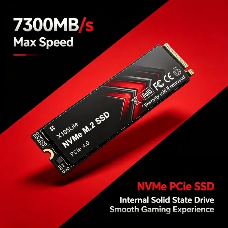 X105Lite 500GB-4TB SSD NVMe M. - M.2 Nvme 4Tb Pcie 4.0 Ssd ulasan dan harga