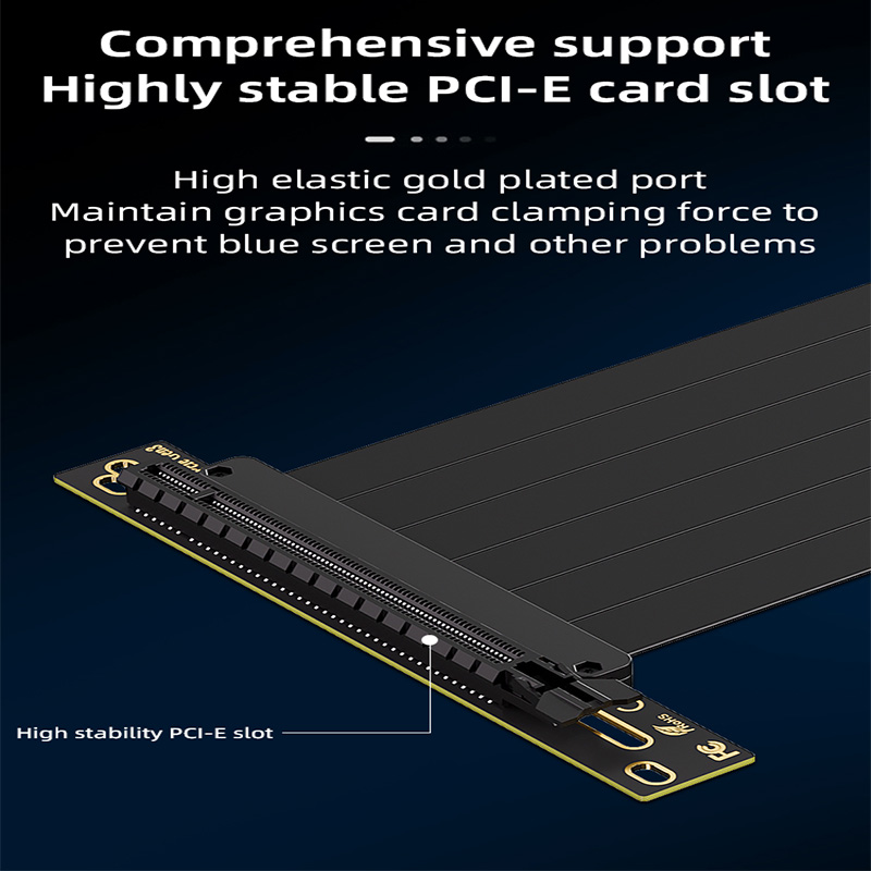 TEUCER Kit dudukan kartu grafi - Pcie 4.0 X16 Riser Cable 90 Degree ulasan dan harga