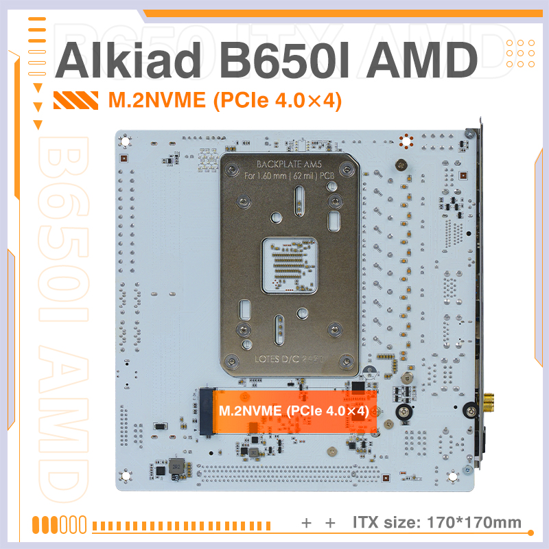 Motherboard ERYING AM5 Menduku - B650 Itx Motherboard Wifi ulasan dan harga