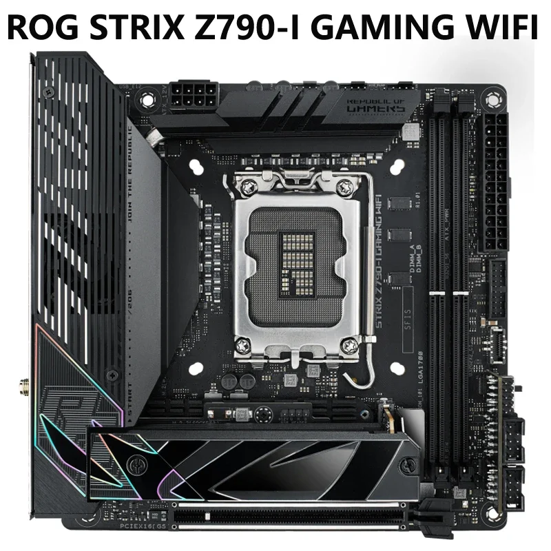 ASUS ROG STRIX Z790-I GAMING W - Lga 1700 Ddr5 Itx Motherboard ulasan dan harga