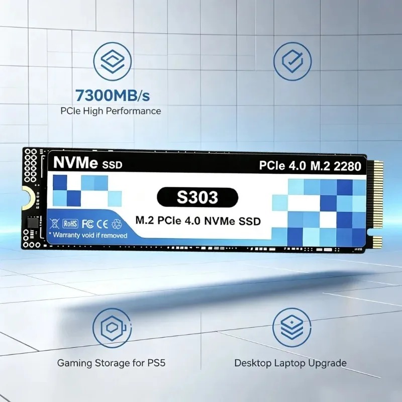 S303 PCIe 4.0 M.2 NVMe SSD 500 - M.2 Nvme 4Tb Pcie 4.0 Ssd ulasan dan harga