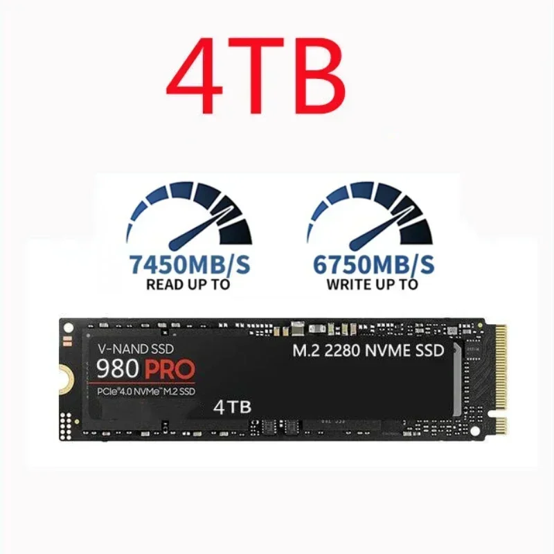 SSD 980 Pro Baru 1TB 2TB 4TB N - M.2 Nvme 4Tb Pcie 4.0 Ssd ulasan dan harga